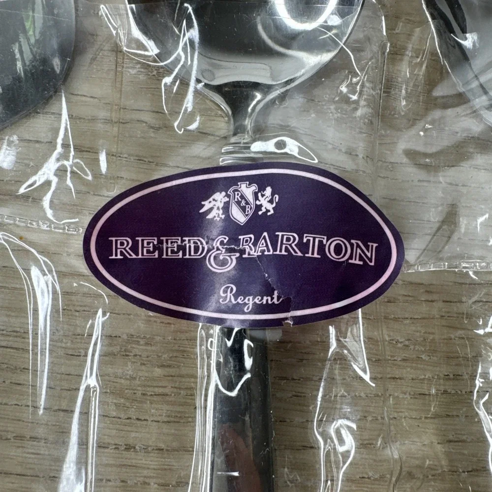 Reed & Barton REGENT Heritage Mint Serve Silverware Stainless 18/10‎ Hostess Set